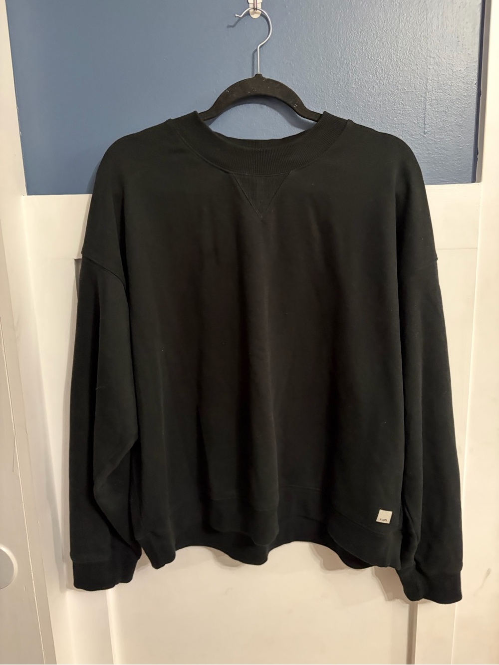 Vuori Women's Sedona Crewneck Sweatshirt Black Size XL VW278